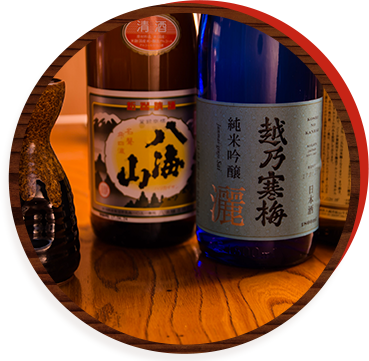お酒の種類も大充実!